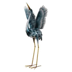 Seablue Crane - Wings Up 38"