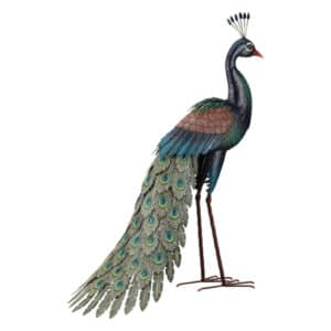 Peacock Art - Standing 36"