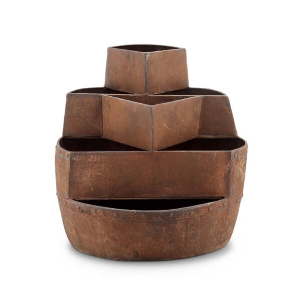 Rustic Stairwell Planter
