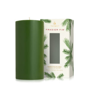 Frasier Fir Green Pillar Candle 3"x6"