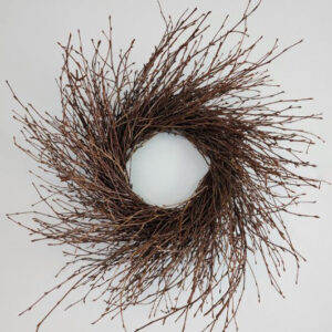 Wreath 20" Natural Birch Twig